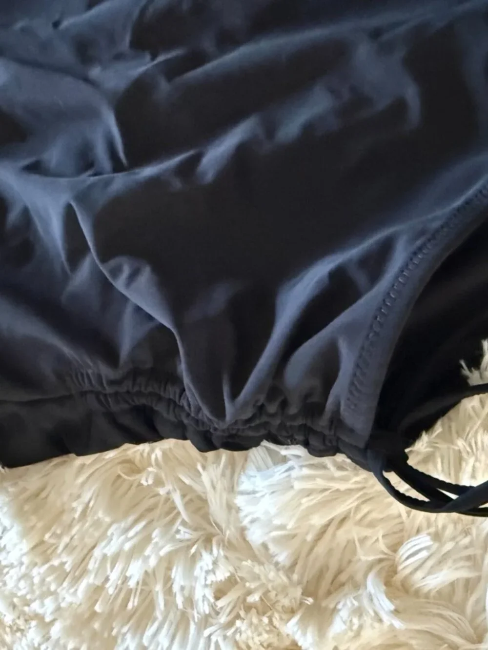 Popilush XL Black Animal Print Ruched One Piece Swimsuit NWOT